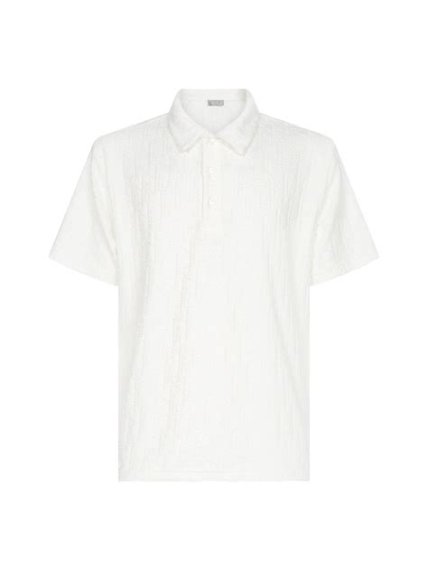 dior white polo shirt